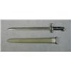 Image 2 : U.S. military bayonet and sheath, longer  1905/1942 style in overall fine condition  showing some we