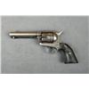 Image 1 : Colt SAA revolver, .32 WCF cal., 4-3/4”  barrel, blue and case hardened finish,  checkered black har