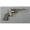 Image 2 : Colt SAA revolver, .32 WCF cal., 4-3/4”  barrel, blue and case hardened finish,  checkered black har