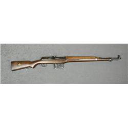 Swiss Ljungman AG-42B semi-auto military  rifle, 6.5mm cal., 24-1/2” barrel, military  blue finish,