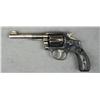 Image 1 : Smith & Wesson M&P Model DA hand ejector  revolver, .38 cal., 5” barrel, blue finish,  checkered har