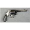 Image 2 : Smith & Wesson M&P Model DA hand ejector  revolver, .38 cal., 5” barrel, blue finish,  checkered har