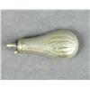 Image 2 : Hallmarked silver embossed powder flask,  approx. 5” overall in fine condition,  unpolished.  Est.: 