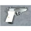 Image 1 : Walther licensed Interarms Model PPK/S DA  semi-auto pistol, .32 cal., 3-1/4” barrel,  stainless ste