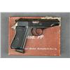 Image 1 : Walther Model PP semi-auto pistol, 7.65mm  cal., 3-3/4” barrel, black finish, import  marked, checke