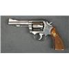 Image 2 : Smith & Wesson Model 67-1 DA revolver, .38  Special cal., 4” barrel, stainless steel,  checkered med