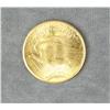 Image 2 : Gold $20 Liberty Coin, uncirculated, not  professionally graded. Est. $1,400-$2,800