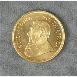 Gold 1 oz. Krugerrand. Est. $1,400-$2,800