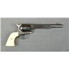 Image 2 : Colt SAA revolver, .38 WCF cal., 7-1/2”  barrel, re-blued finish and re-case hardened  finish, ivory