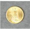 Image 2 : Gold $20 Liberty Coin, uncirculated, not  professionally graded. Est. $1,400-$2,800