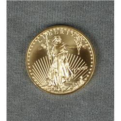 2009.  1 oz Eagle Gold Coin. Est.  $1,400-$2,800