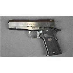 Llama semi-auto pistol, .38 Super cal.,  4-1/4” barrel, black finish, Pachmayr Sure  Grip hard rubbe