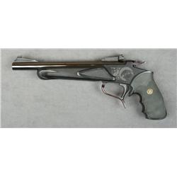 Thompson Center Arms Single Shot pistol, .44  Mag. cal., 10” barrel, black finish, Pachmayr  checker