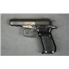 Image 1 : CZ Model 83 DA semi-auto pistol, .380 cal.,  4” barrel, black finish, checkered plastic  grips, two 