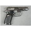 Image 2 : CZ Model 83 DA semi-auto pistol, .380 cal.,  4” barrel, black finish, checkered plastic  grips, two 