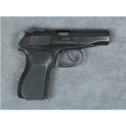 Russian made Baikal Model IJ-70 DA semi-auto  pistol, 9mm Makarov cal., 3-3/4” barrel,  black finish