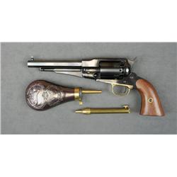 Italian Copy of a Remington New Model 1858  percussion revolver, .36 cal., 6-1/2” octagon  barrel, b