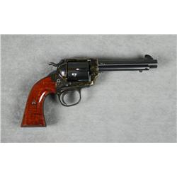 Italian-made copy of a Colt Bisley revolver,  .45 Colt cal., 5-1/2” barrel, blue and case  hardened 