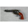 Image 2 : Italian-made copy of a Colt Bisley revolver,  .45 Colt cal., 5-1/2” barrel, blue and case  hardened 