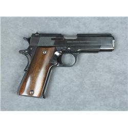 Llama (marked Stoeger Industries) semi-auto  pistol, 9mm cal., 4-1/4” barrel, black  finish, wood gr