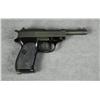 Image 1 : Walther P-1 DA semi-auto pistol, 9mm cal., 5”  barrel, import marked, parkerized slide and  black fi