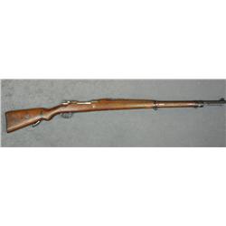 Brazilian Mauser Model 1908 bolt-action  rifle, 7mm cal., 29-1/2” barrel, military  blue and bright 