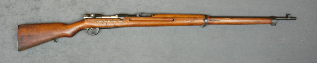 Japanese Arisaka bolt-action Type 38 military rifle, 6.5mm ...