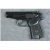 Image 2 : Baikal Russian made Model IJ-70 DA semi-auto  pistol, 9mm cal., 3-3/4” barrel, black  finish, checke