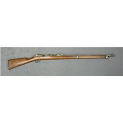 Turkish Mauser bolt-action rifle, 9mm cal.,  29-1/2” barrel, wood stock, #199515.  This  rifle is in