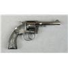 Image 1 : Colt Police Positive DA revolver, .38 cal.,  4” barrel, old re-blue finish, checkered  black Colt ha