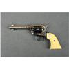 Image 2 : Colt Frontier Scout Kansas Series Fort Riley  SAA revolver, .22LR cal., 4-3/4” barrel, blue  and nic