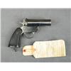 Image 1 : H & R Mark VI flare pistol, 4-1/4” barrel,  blue finish, checkered H&R black plastic  stock, #12276.