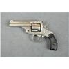 Image 2 : Harrington & Richardson DA top break  revolver, .38 cal., 3-1/4” barrel, nickel  finish, checkered b