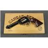 Image 3 : Cased Colt Frontier Scout SAA revolver Kansas  Series Shawnee Trail commemorative, .22LR  cal., 4-3/