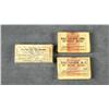 Image 1 : Lot of four boxes of collectible military  ammo including two boxes of 20 cartridges  .30M1 ball cal