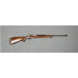 Sporterized Mauser bolt-action rifle by Santa  Fe Arms, 7.65 cal., 22” barrel, re-blued  finish, pis