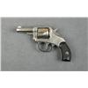 Image 1 : H&R “The American” Model DA revolver, .38  cal., 2-1/2” octagon barrel, nickel finish,  checkered bl