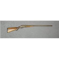 J. Stevens single shot top break shotgun, 12  gauge, 30” barrel, brown finish, checkered  wood stock