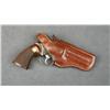 Image 4 : Colt Python Model DA revolver, .357 Magnum  cal., 4” barrel, nickel finish, combat  checkered medall