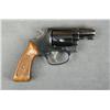 Image 1 : Smith & Wesson Model 36 DA revolver, .38  Special cal., 2” barrel, blue finish,  checkered medallion