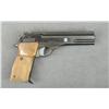 Image 2 : Beretta Model 76 semi-auto target pistol,  .22LR cal., 6” barrel, black finish with  non-reflective 