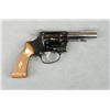 Image 1 : Smith & Wesson Model 43 DA revolver, .22LR  cal., 3-1/2” barrel, blue finish, checkered  medallion w