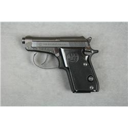 Beretta Model 21A magazine fed DA pistol,  .22LR cal., 2-1/2” barrel, black finish,  checkered black