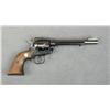 Image 1 : Ruger New Model Single-Six revolver, .22  cal., 6-1/2” barrel, black finish, smooth  wood medallion 