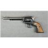 Image 2 : Ruger New Model Single-Six revolver, .22  cal., 6-1/2” barrel, black finish, smooth  wood medallion 