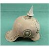 Image 5 : Out-of-the-attic condition German metal  picklehaub helmet with spread eagle front  piece.   Est.:  