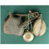 Image 1 : Lot of three misc. collector canteens  including a large metal canteen with thick  leather strap, a 