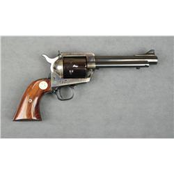 Colt New Frontier SAA flat top revolver, .357  Magnum cal., 5-1/2” barrel, blue and case  hardened f