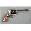 Image 1 : Colt New Frontier SAA flat top revolver, .357  Magnum cal., 5-1/2” barrel, blue and case  hardened f