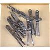 Image 1 : Lot of eight .36 caliber percussion revolver  molds including five marked Colt’s Patent in  varying 